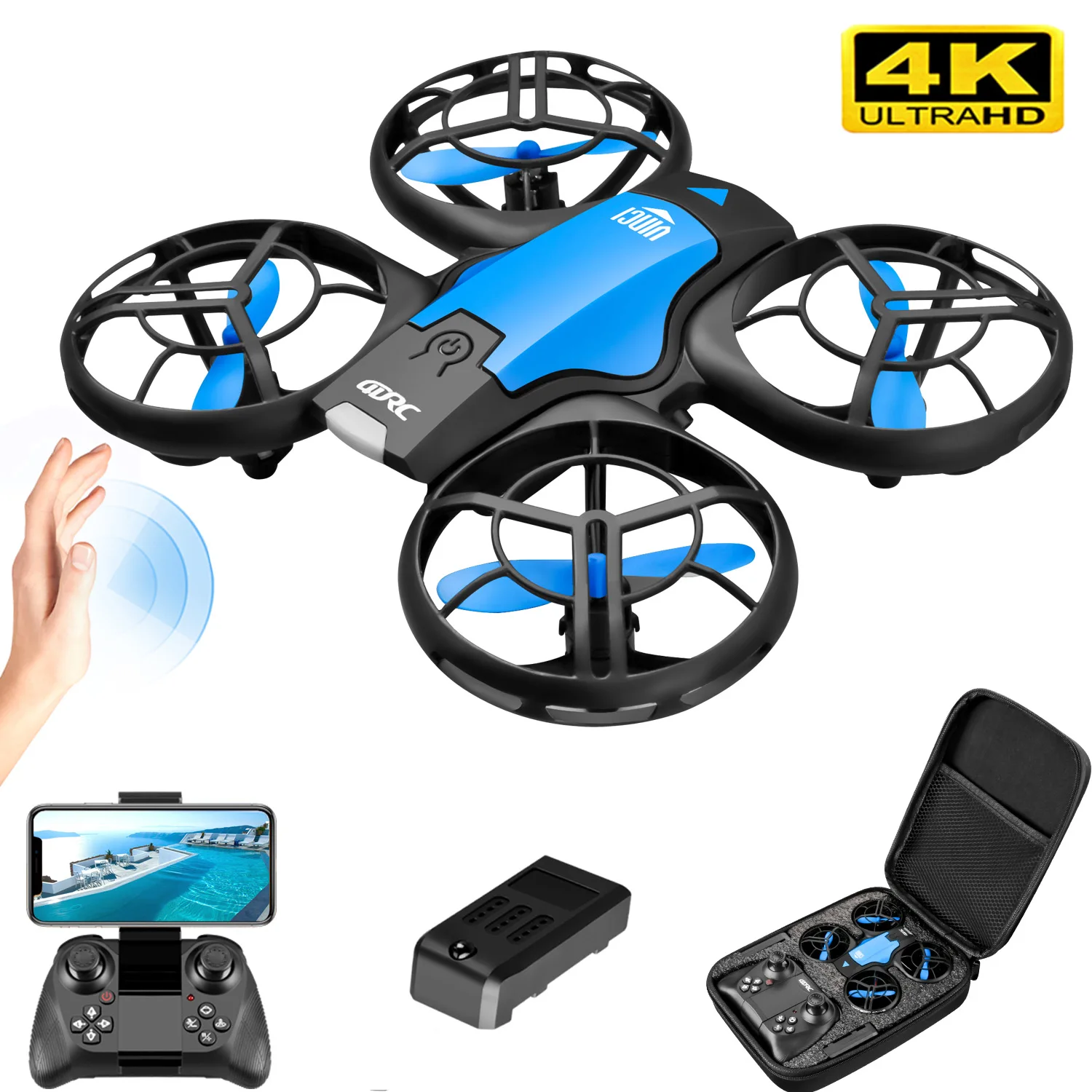 V8 New Mini Drone 4k professio – Drone Camera Wide Angle Bewertung und Preis