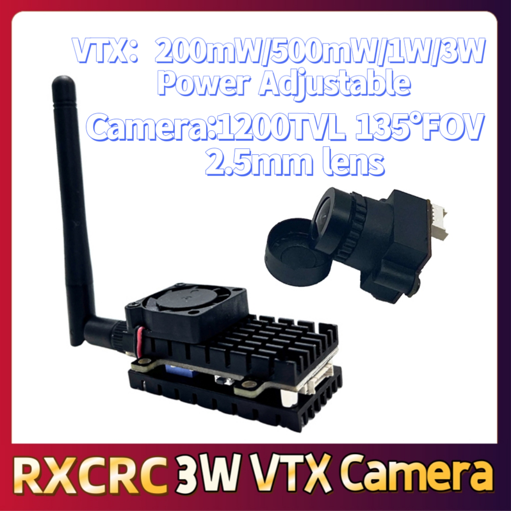 RXCRC 5.8G 3W Video VTX transm – Drone Camera Lens Bewertung und Preis