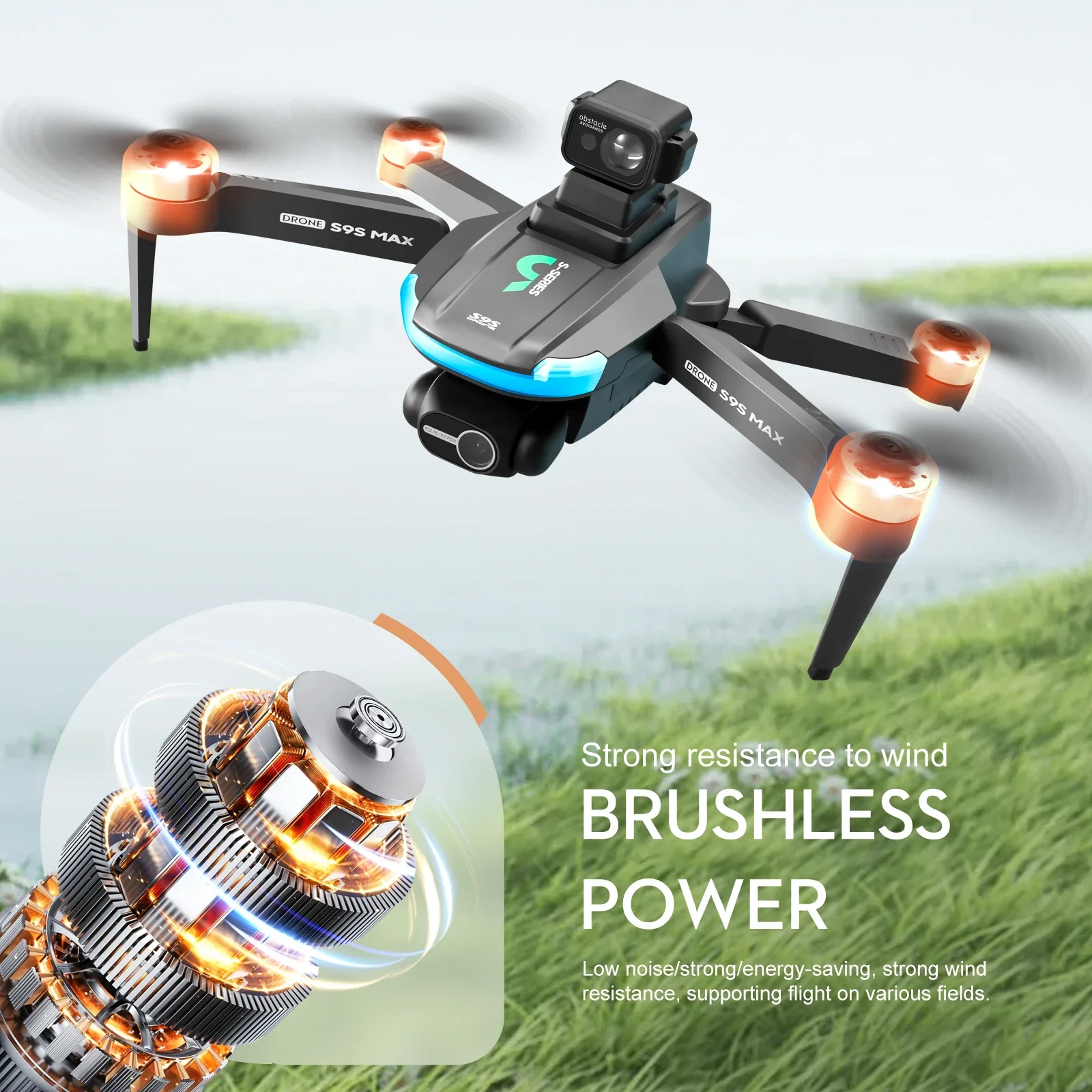 NEW S9S MAX MINI Drone 4K 2-Ax – Drone Camera Wide Angle Bewertung und Preis