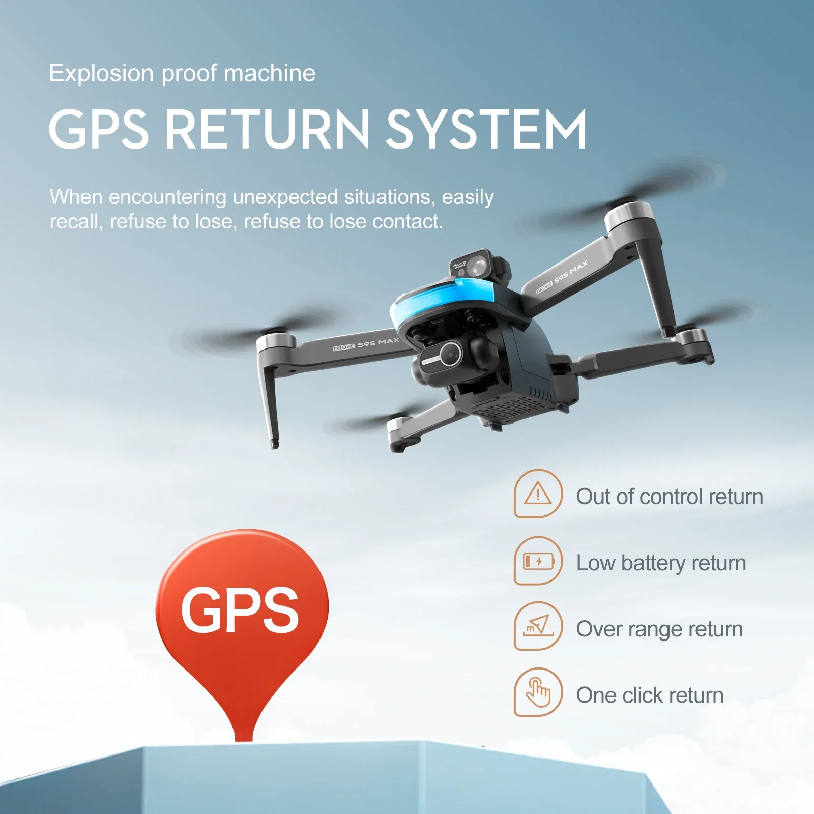 NEW S9S MAX MINI Drone 4K 2-Ax – Drone Camera Wide Angle Bewertung und Preis
