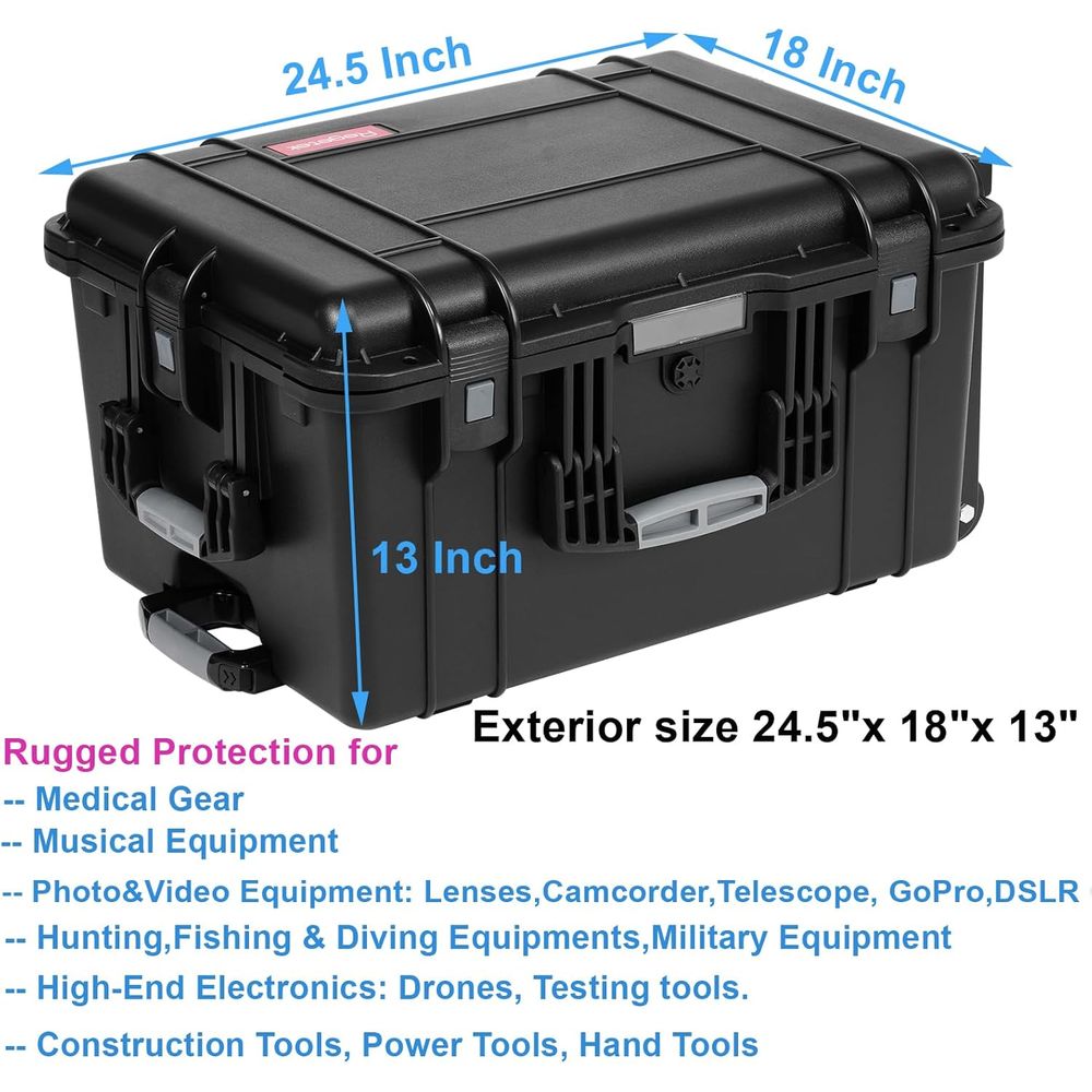 24.5 Rolling Waterproof Case w – Drone Camera Waterproof Bewertung und Preis