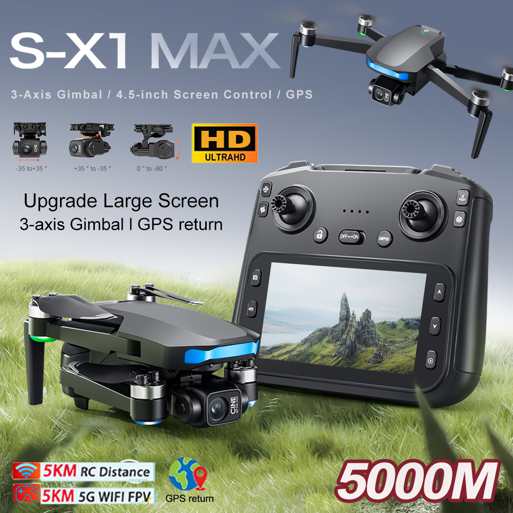 New S-X1 MAX Drone GPS 8K Prof – Drone Camera Wide Angle Bewertung und Preis