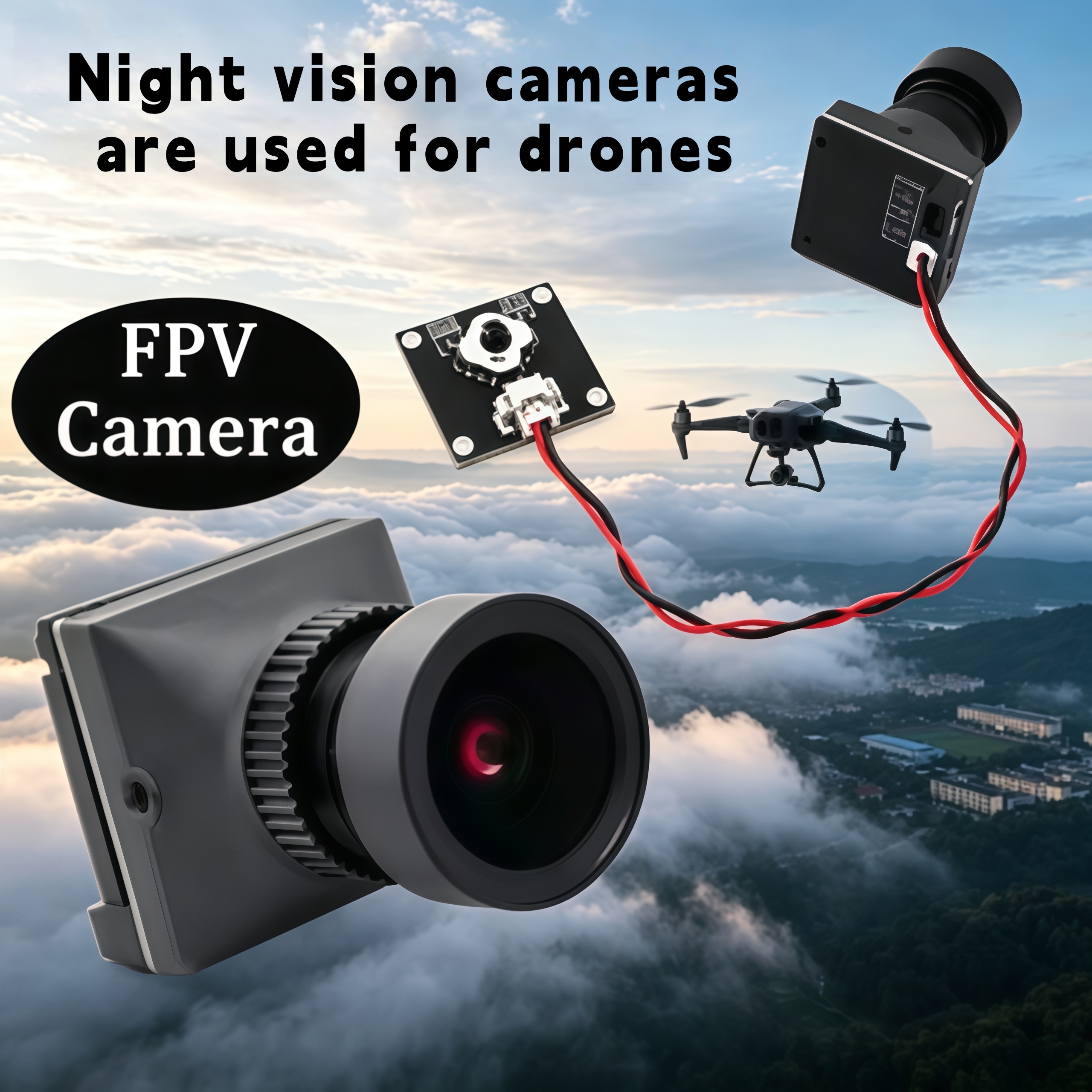 1500TVL HD CADDX Snail FPV Cam – Drone Camera Lens Bewertung und Preis