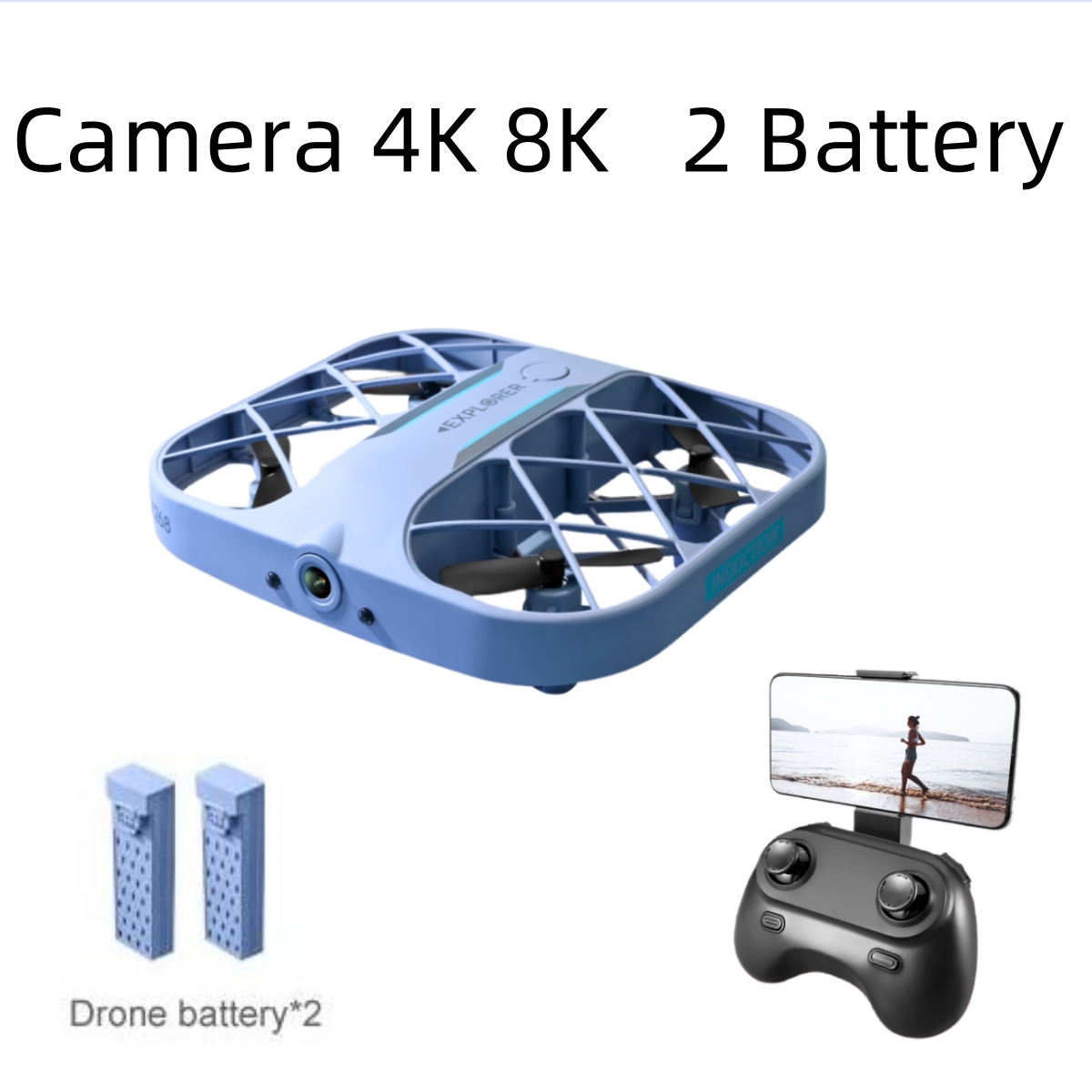 JJRC H107 FPV RC Drone with 2  – Drone Camera 4K Bewertung und Preis