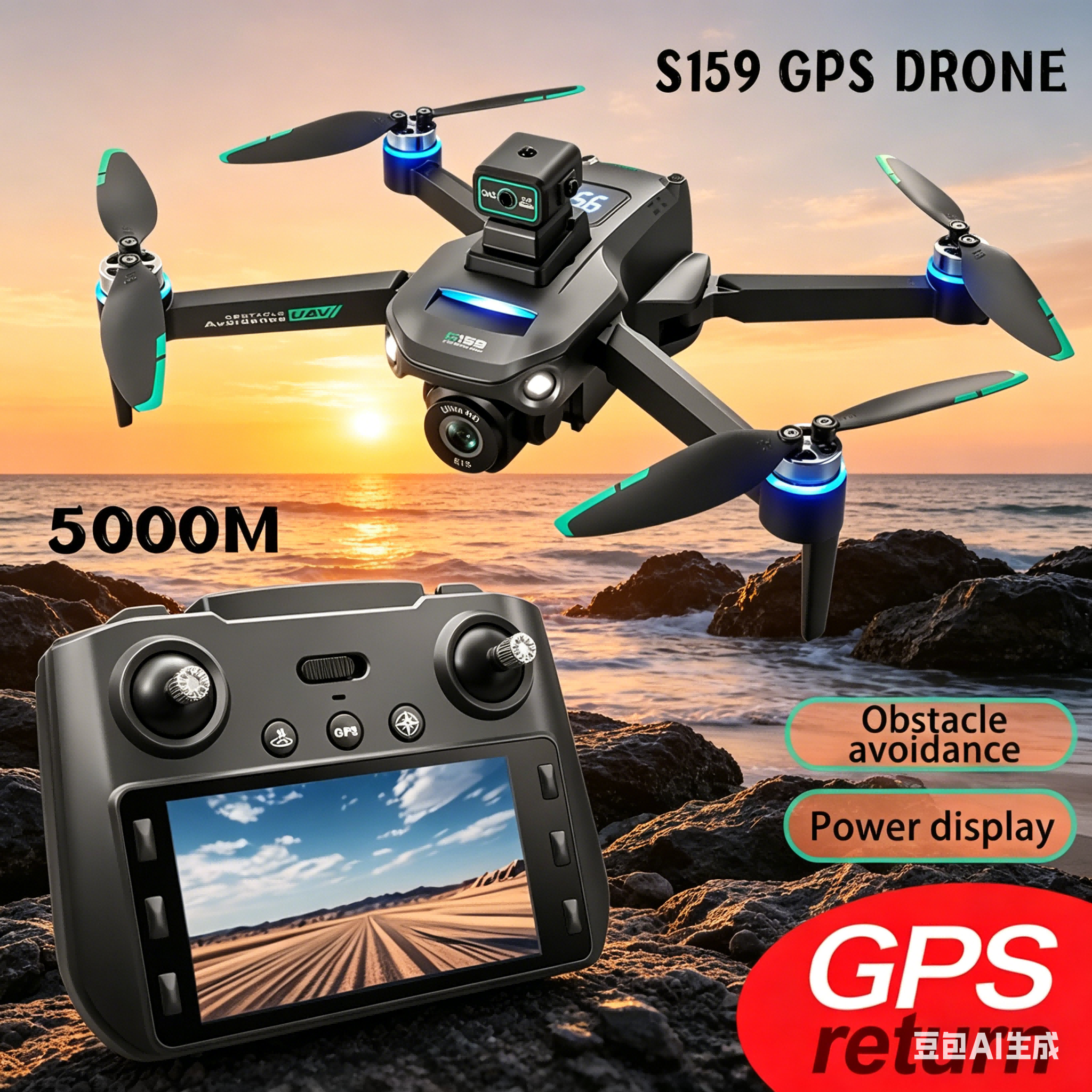 S159 GPS Drone 4K Profesional  – Drone Camera 4K Bewertung und Preis