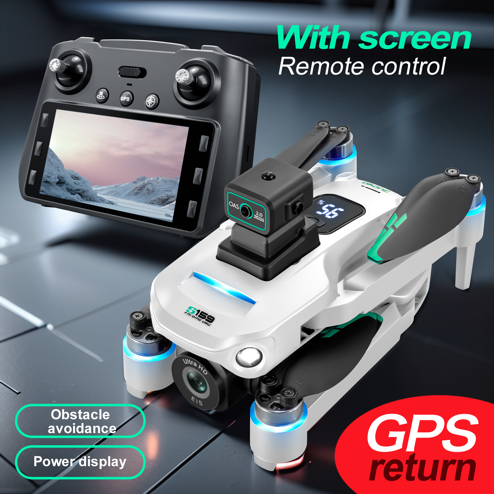 S159 GPS Drone 4K Profesional  – Drone Camera 4K Bewertung und Preis