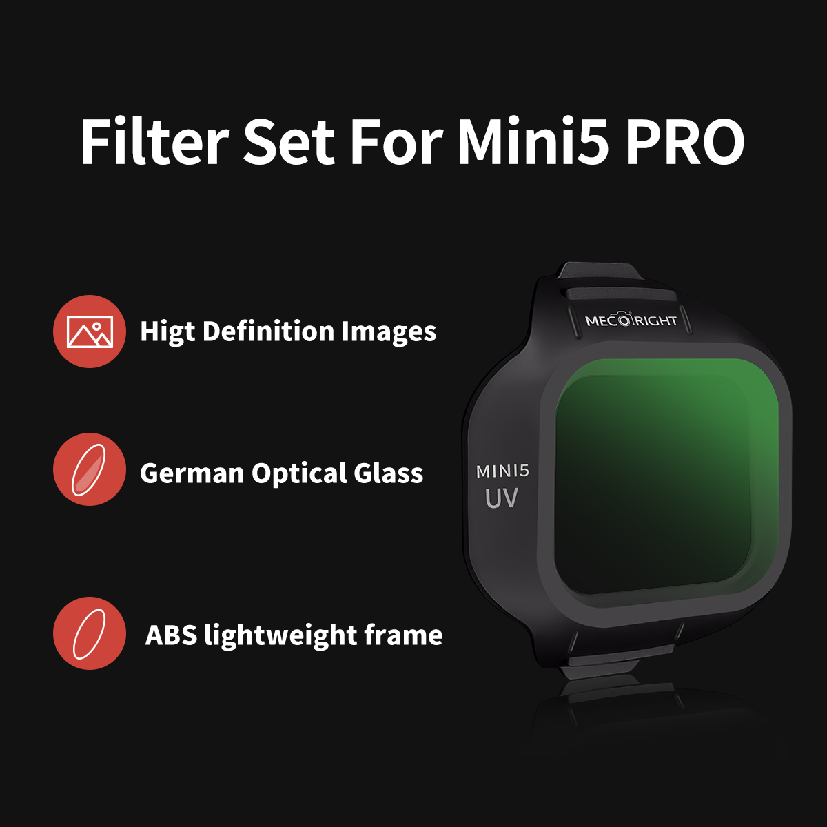Mecoright Applies DJI Mini5 Pr – Drone Camera Filter Bewertung und Preis